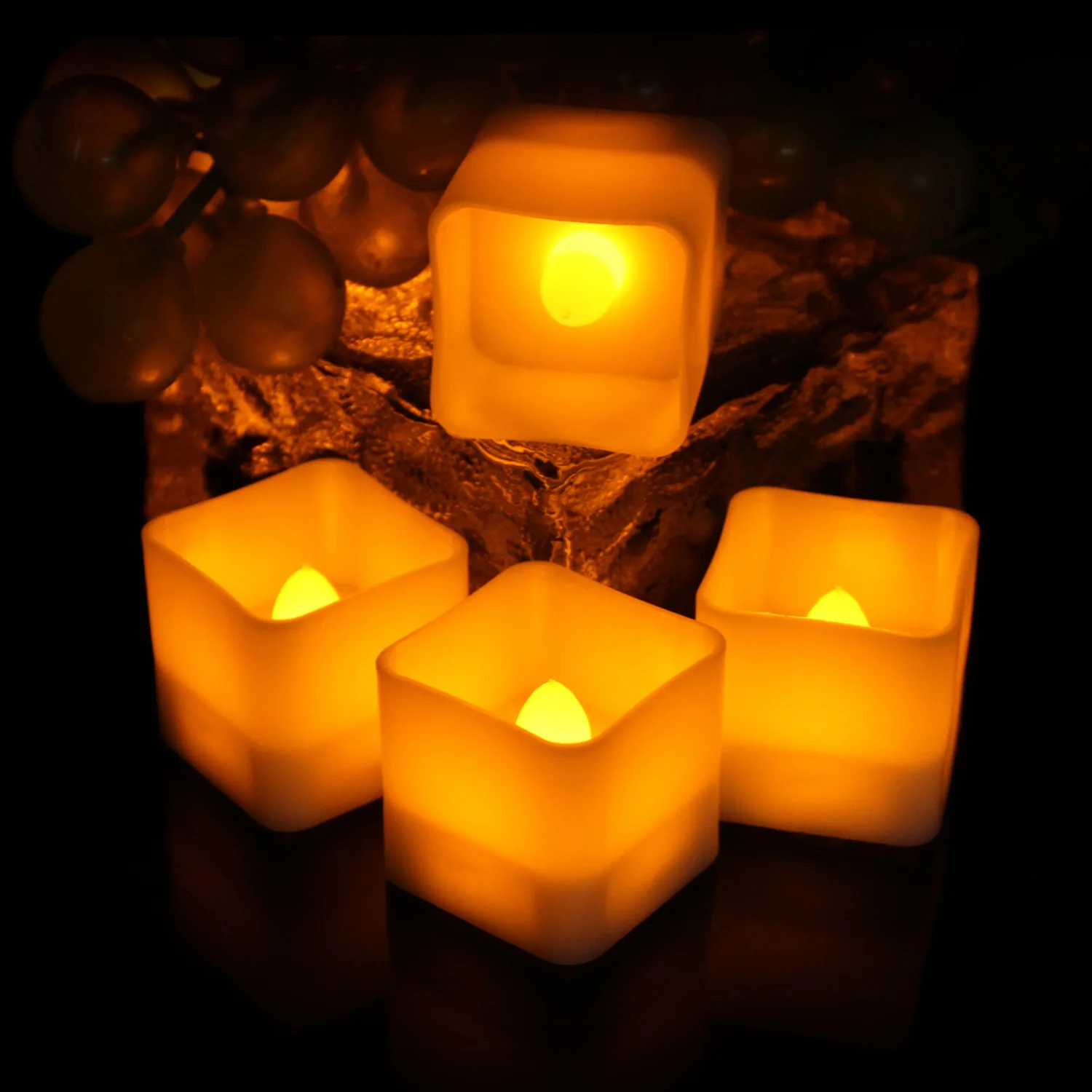 Wholesale various size Perfect quality led firelight candle led light