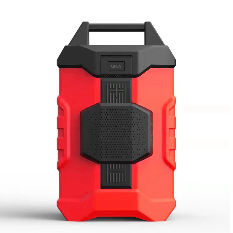 Mini 10 L Portable Cooler Box With Bluetooth Speaker For Outdoor Party
