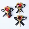 Unique Color Bow Love Diamond Pendant Nail Accessories Art Decoration