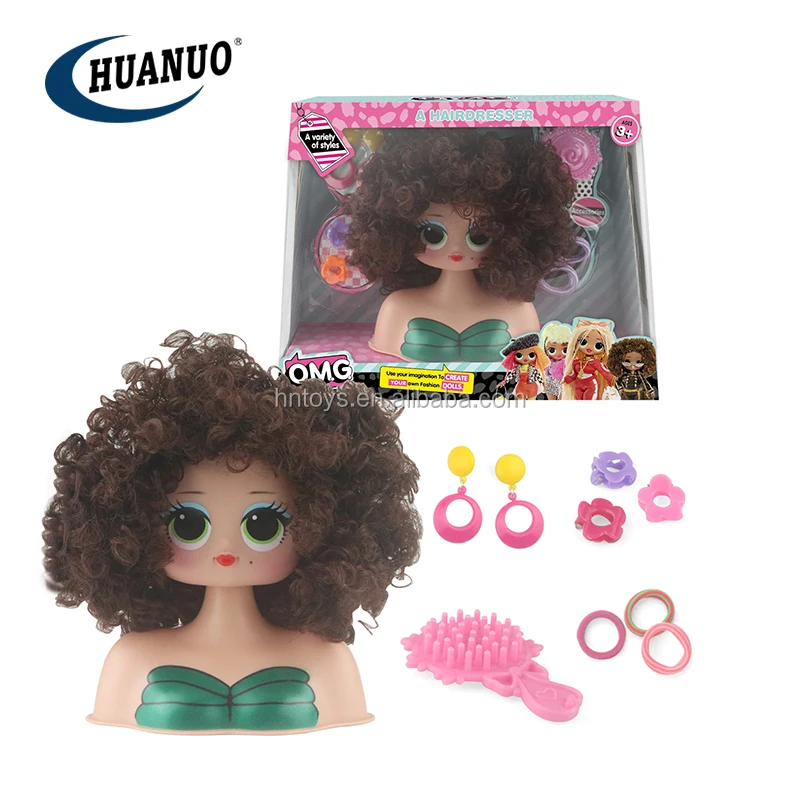 hairdresser doll head toy