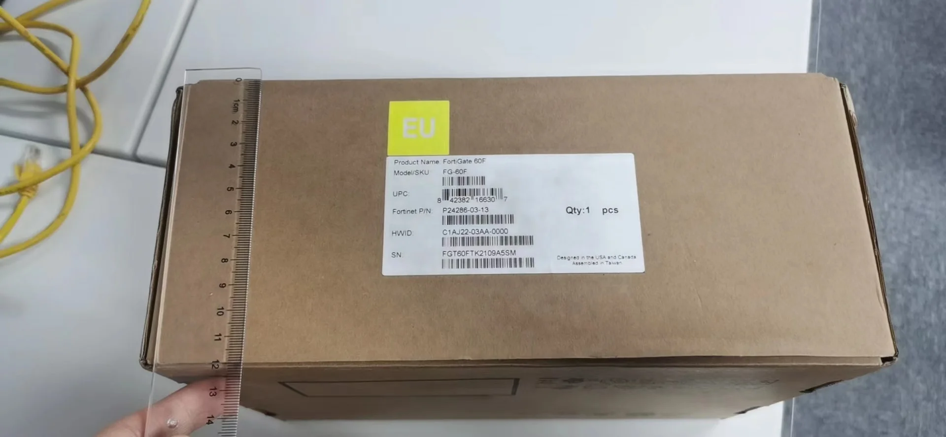 Fortigate 60f Fg-60f,10x Ge Rj45 Ports Firewall Original Brand New ...
