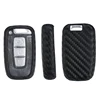 Black Soft Carbon fiber Look Car Key Case Cover Protection Fit For KIA K3 K4 K5 Sportage Sorento Forte Shuma Borrego Hyundai
