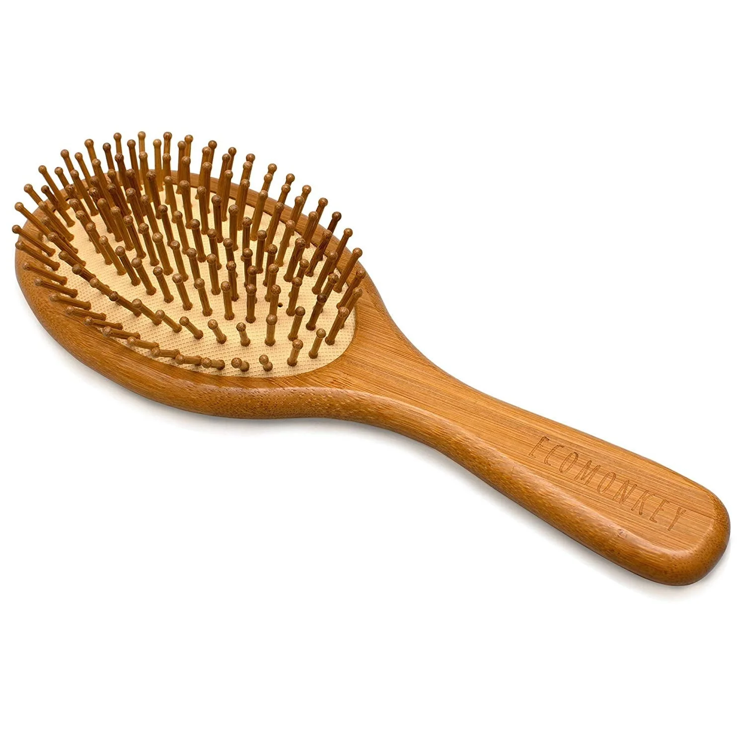 Ecofriendly Natural Wood Detangling Hair Comb Brush Scalp Massage