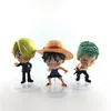 RH-C62 Newest 3PCS/set Japan Anime One Piece figure Mini PVC Luffy Action Figures