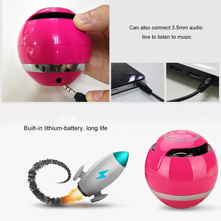 Boat Small Round Waterproof Outdoor Wireless Bluetooth 5.0 Speaker - ANKUX.COM