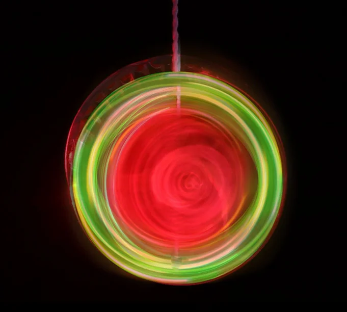 Wholesale LED Flashing YOYO Ball Classic Kid Toys Custom Logo