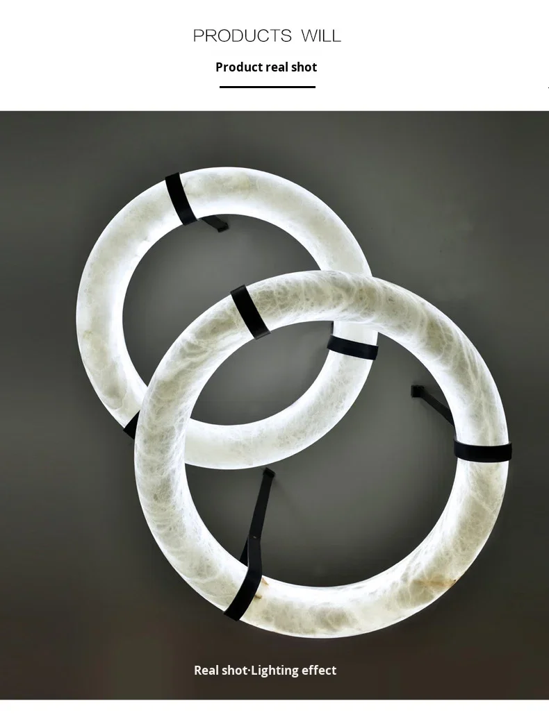 product high end luxury spanish marble gold adjustable height dimmable ac led chandelier for dining living rooms hotels 3 year warranty-6