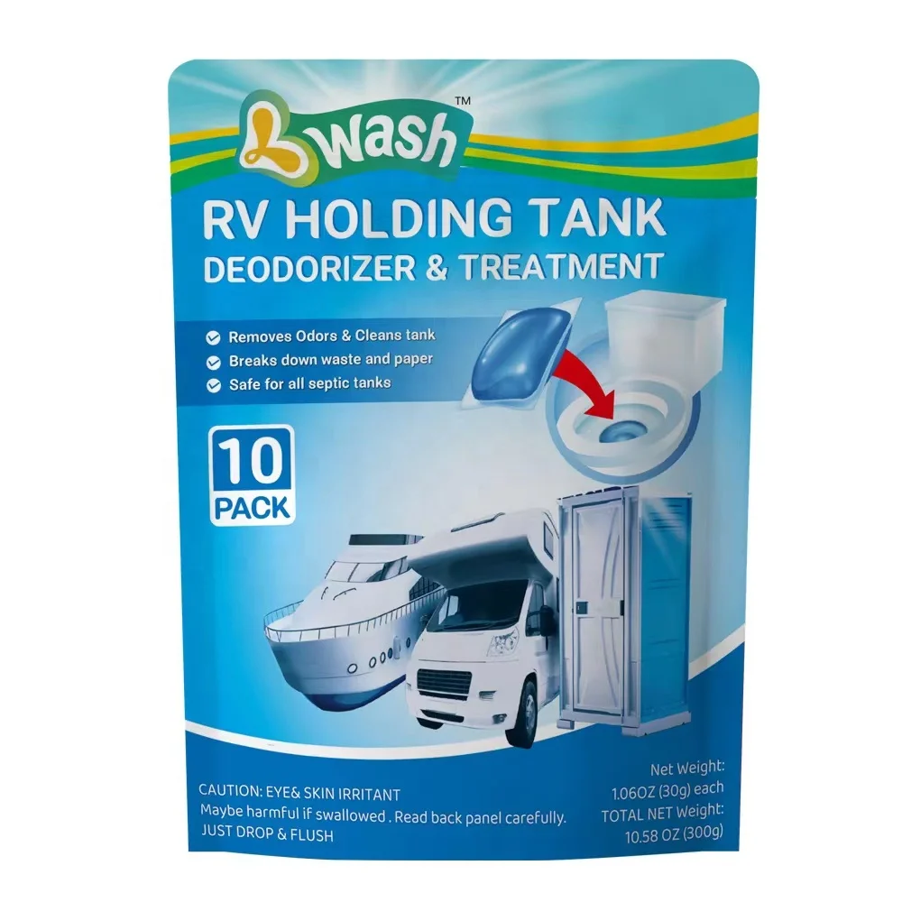 Septic Saver Treatment Pods With Bacteria For 6 Month Supply