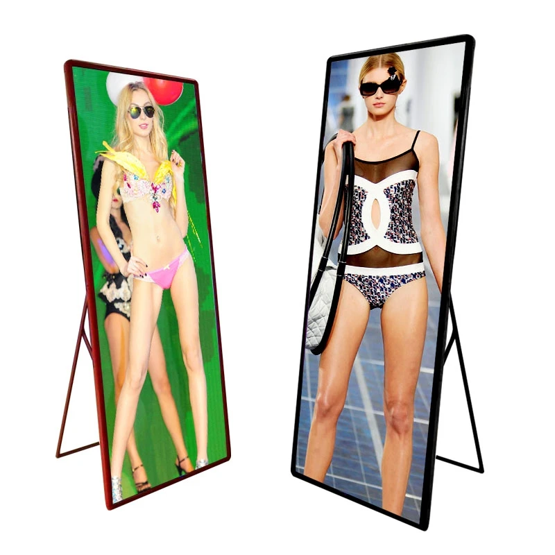 Shenzhen  wholesale indoor mirror led poster screen P2.5 led display soft LED module
