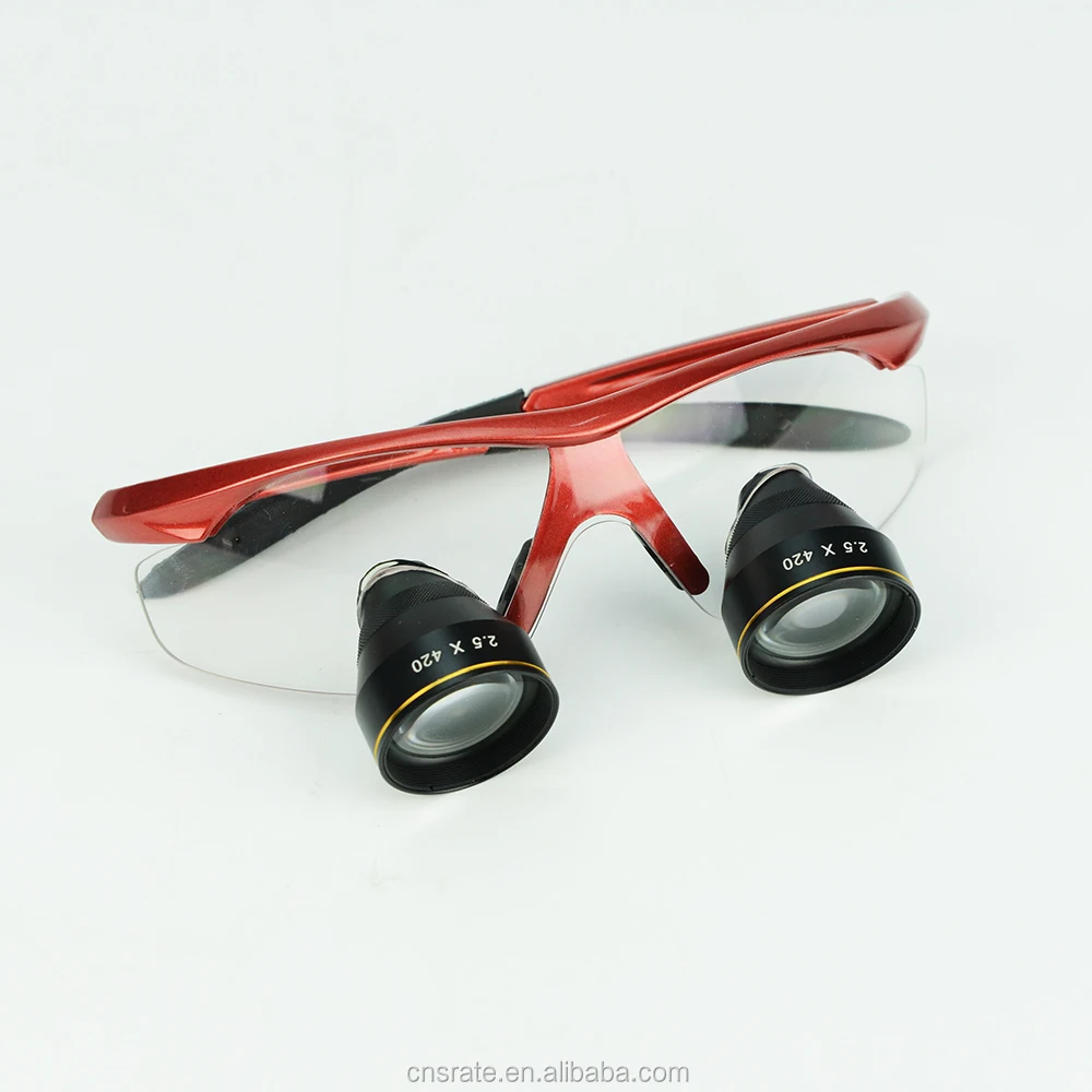 Ttl Series Eyeglass Dental Loupe With Headlight Medical Magnifier For