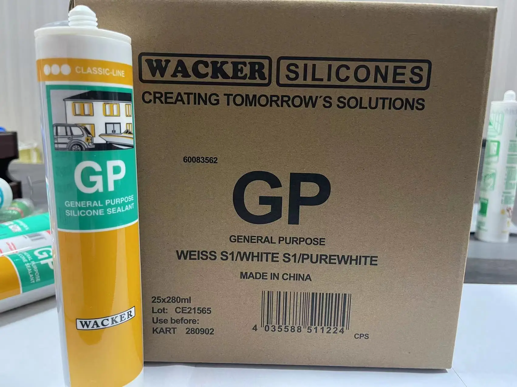 Sealant Silicon Soudal Silicone Sealant Fast Drying General Purpose Gp