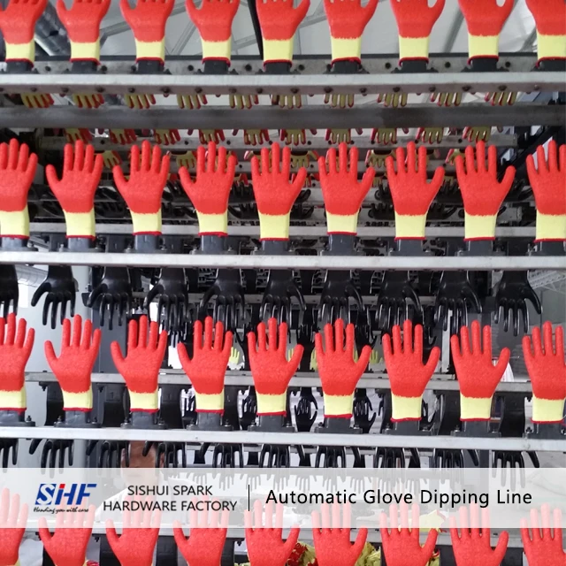 
Advanced Nitrile/Latex Work Glove Machine/Glove making machine 