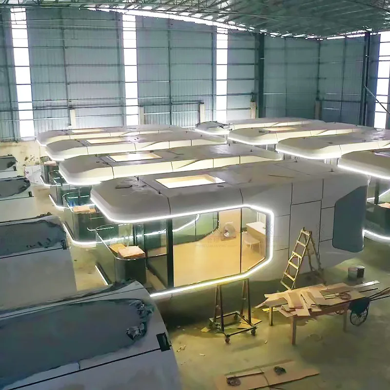 Economic Smart Removable Homes Prefab Luxury Container Capsule House