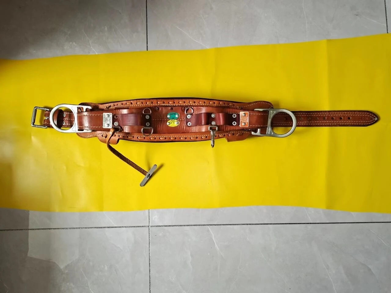 Lineman Electric Power Safety Belt/harness Leather Safety Harness/belt