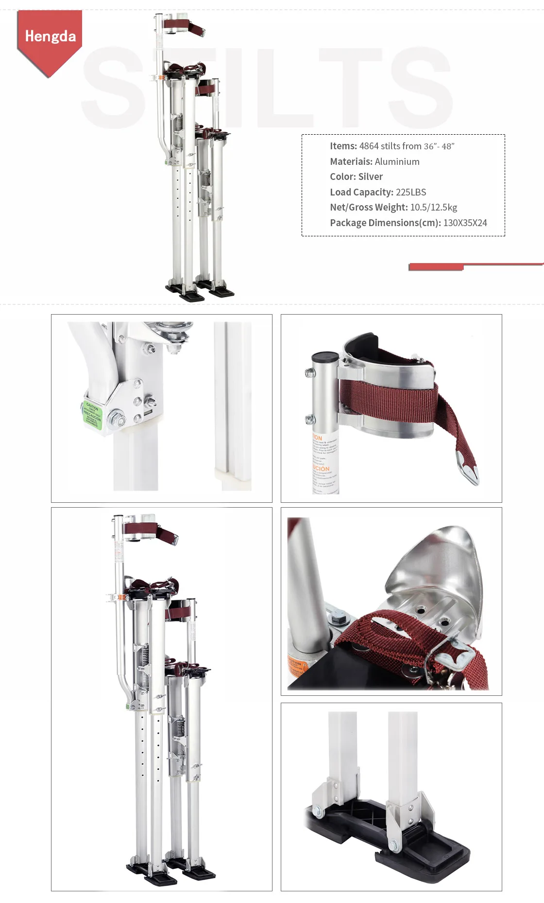 Zancos De Aluminio Drywall Stilts 3648 Walking Buy Zancos De Aluminio