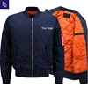 NaLu Winter 100% Cotton Ma1 Men's Jacket Aviator Running Jacket