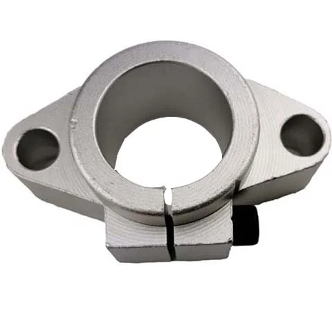 product horizontal bracket shf 8 10 12 16 20 25 30 35 40 50 60 mm optical axis support base aluminum alloy bearing-15