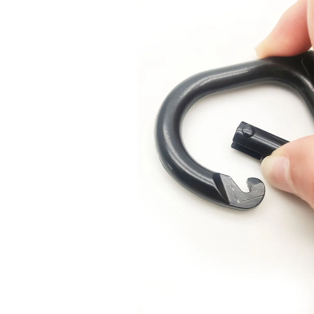 BT-5086 Strap Buckle Hook Webbing Belt Clasp Swivel Outdoor Rock Swivel Hanging Hook Yoga Zinc Alloy Carabiner