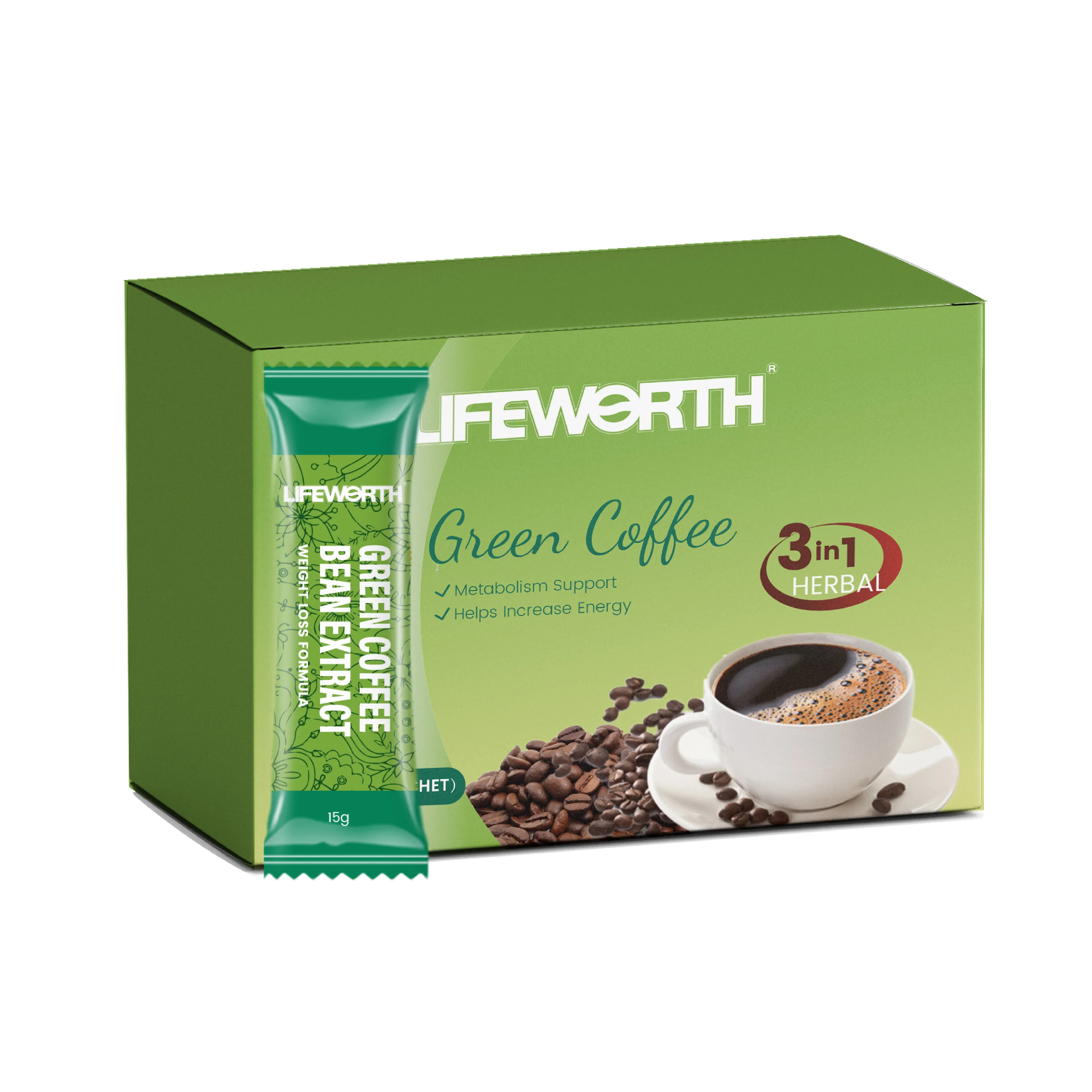 Lifeworth L-carnitine Latte Weight Loss Coffee