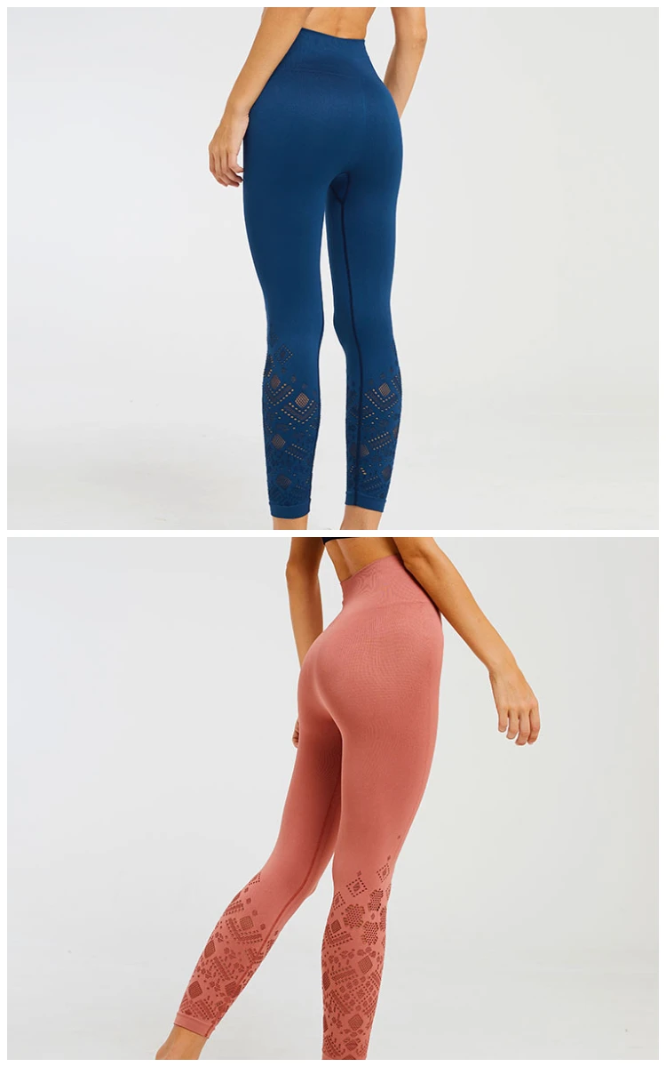 orange high waisted leggings