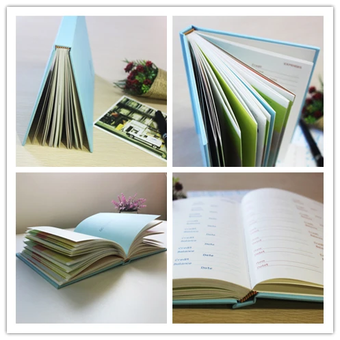 product-Dezheng-Hardcover Notebook A5 Thick Journal Writing Book With Pen 176 Pages Grey Straight li
