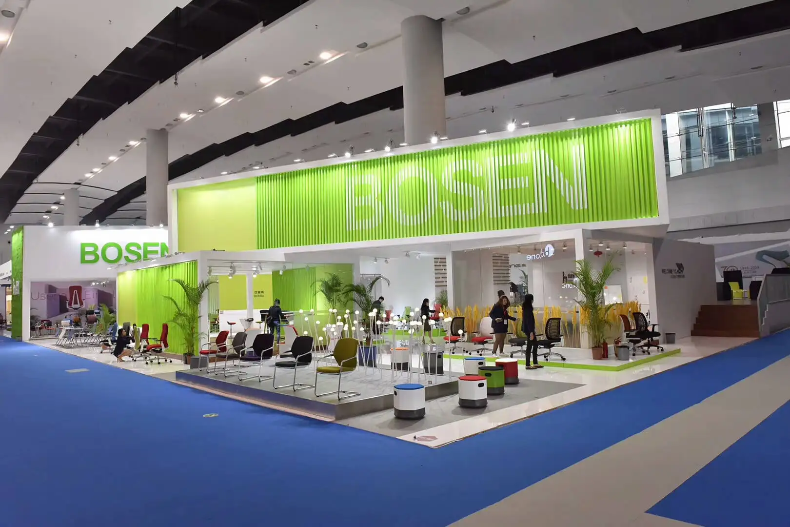 Ковролин на выставке