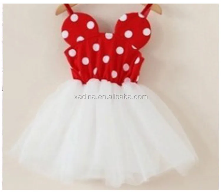 Summer Baby Girl Dresses Sleeveless Dot Printing Cute Toddler Princess Dress Little Girl Clothes