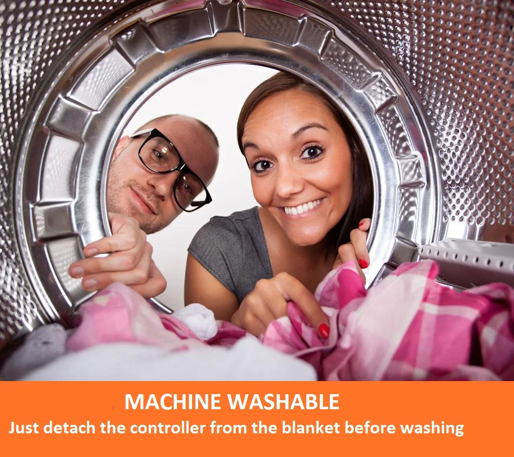 Heated Electric Blanket Manta Electrica Bed Warmer Electric Heated