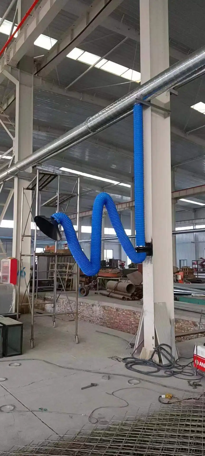 Nylon Fabric Telescopic Pipe Duct Flexible Ventilation Fresh Air Duct