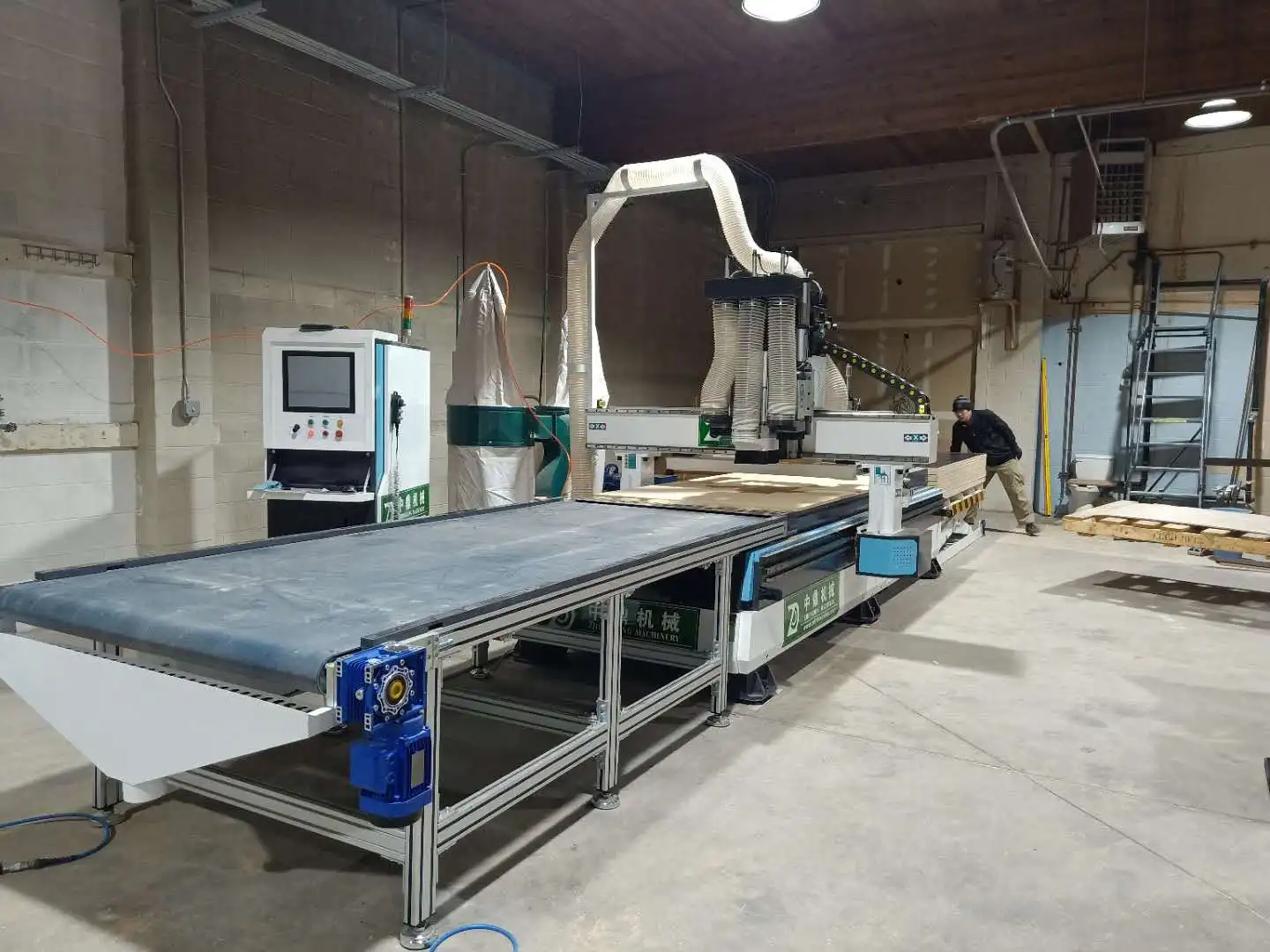 Woodworking Straight Edge Sanding Machine Conveyor Belt Conveyor Buy