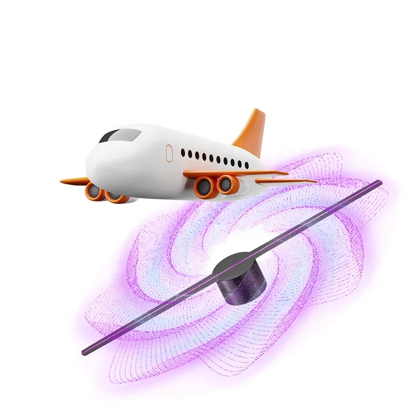 3d hologram display fan blades
