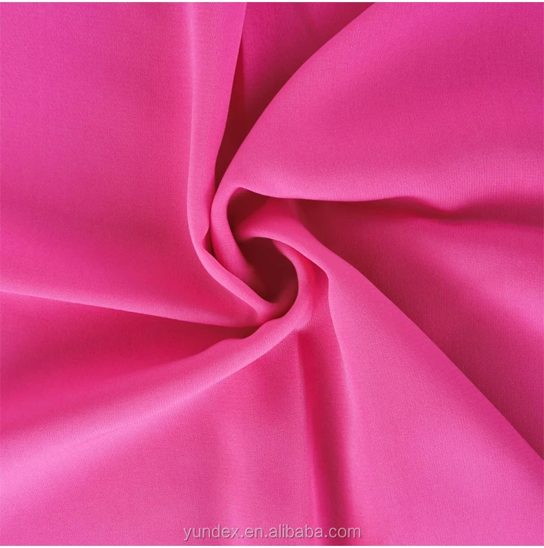 Woven Wool Peach Fabrics Solid Color 100 Polyester Clothing Woolpeach