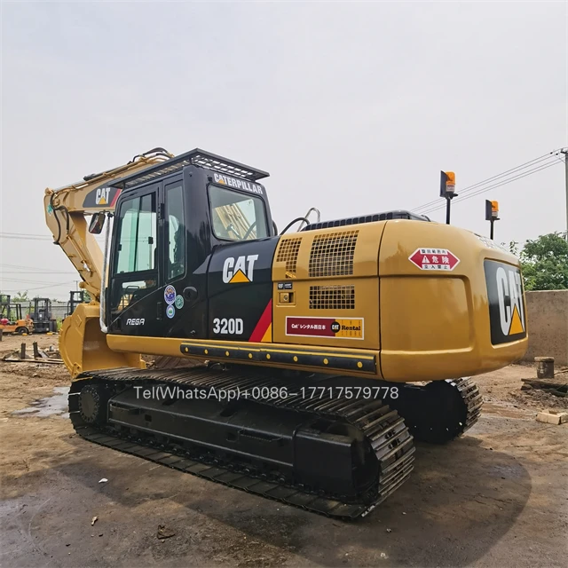 Japan Caterpillar 320d Earth Moving Shovel Cat 320d2 Crawler Excavator ...