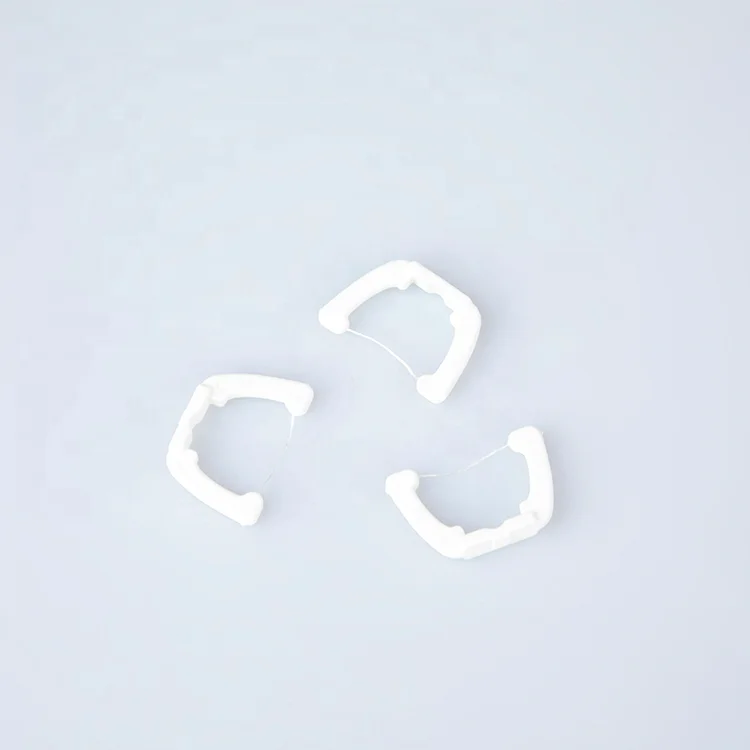 Oem Brand Long Handle Dental Floss Toothpick Y Shape Holder Dental