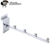 custom supermarket equipment hanging hangers straight display hook with 6 balls