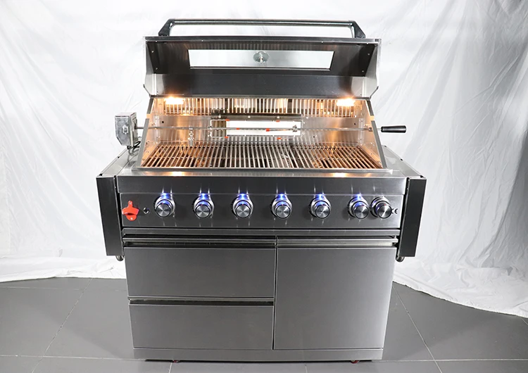 Window Grill Design Portable Garden Kitchen Electric Motor 6 Burner