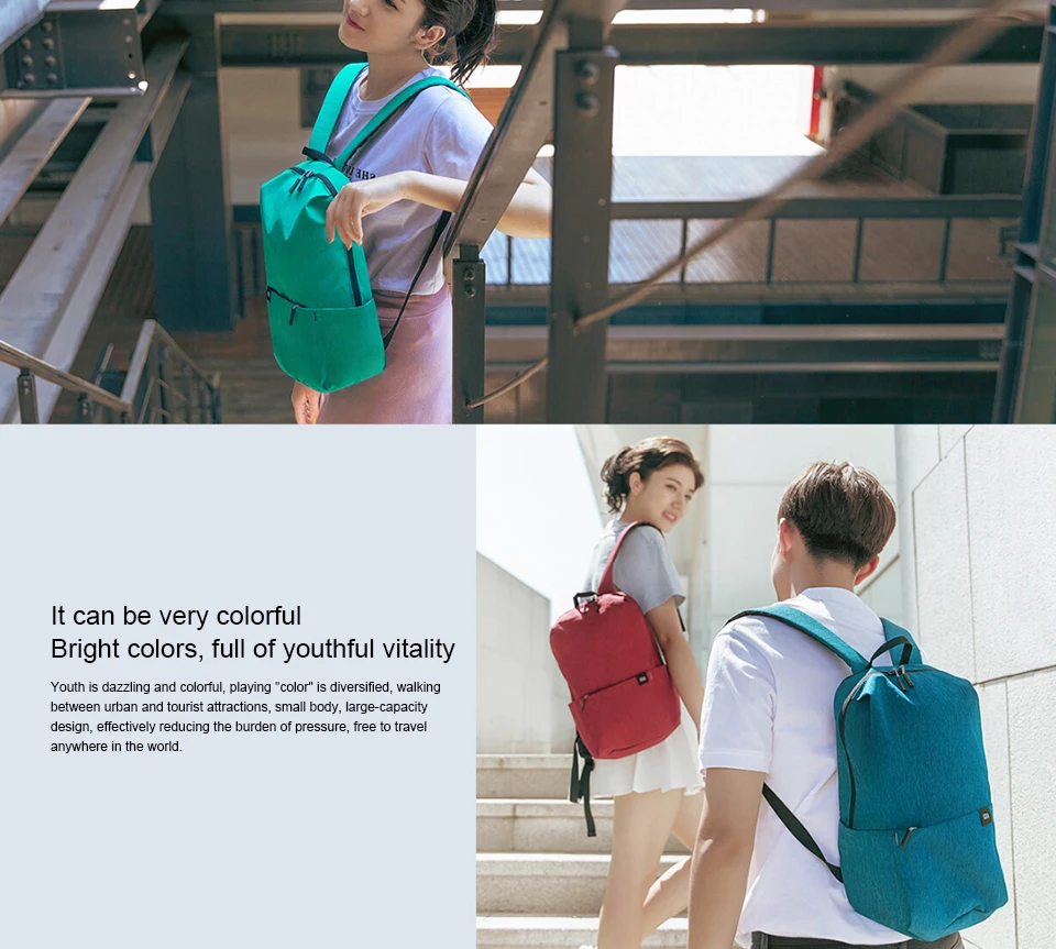 Рюкзак Xiaomi Mini Backpack 10l. Рюкзак Xiaomi Mini Backpack 10l (светло-розовый). Xiaomi colourful xiaomi colorful