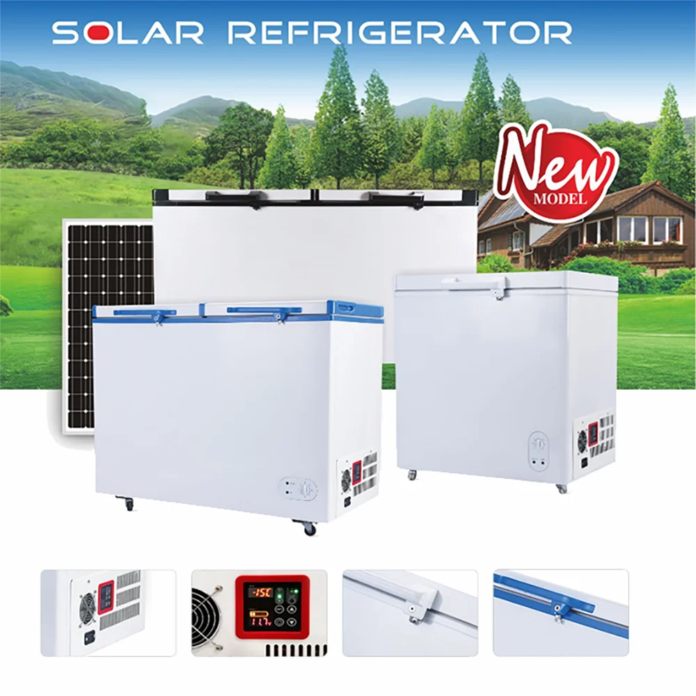 Hot Selling High Quality Solar Freezer 88l Single Top Open Door Run On