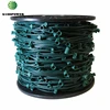 Best C7 Spool lights with 500' 1000' 300' 200' 100' E12 Candelabra sockets set on green wire black white brown cord