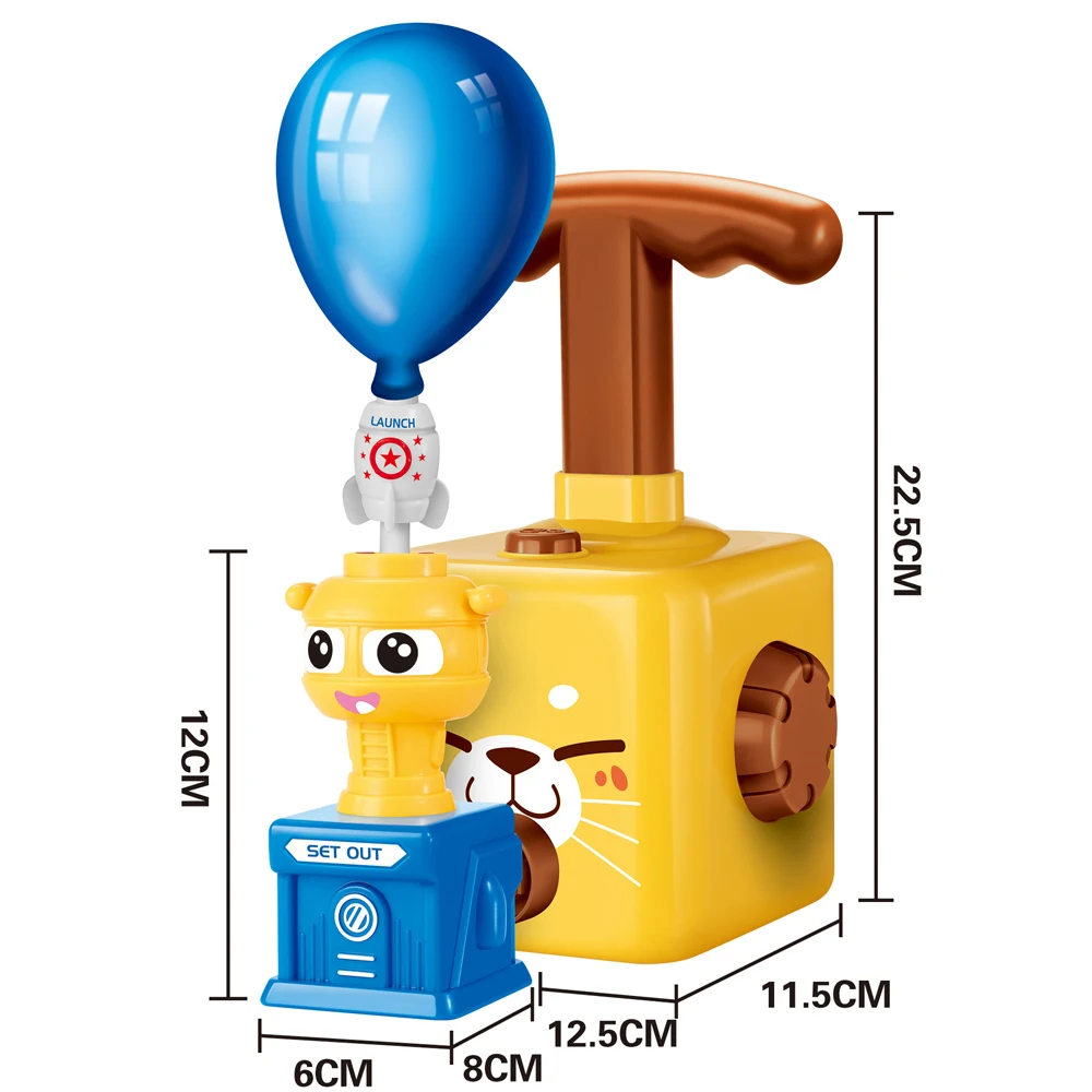 balloon car launcher toy set