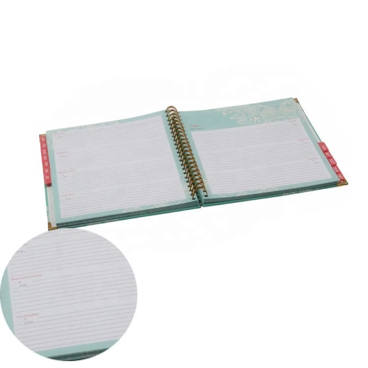 agenda daily planner