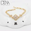 Fashion Woman Bracelet with18k Gold Plated bangle