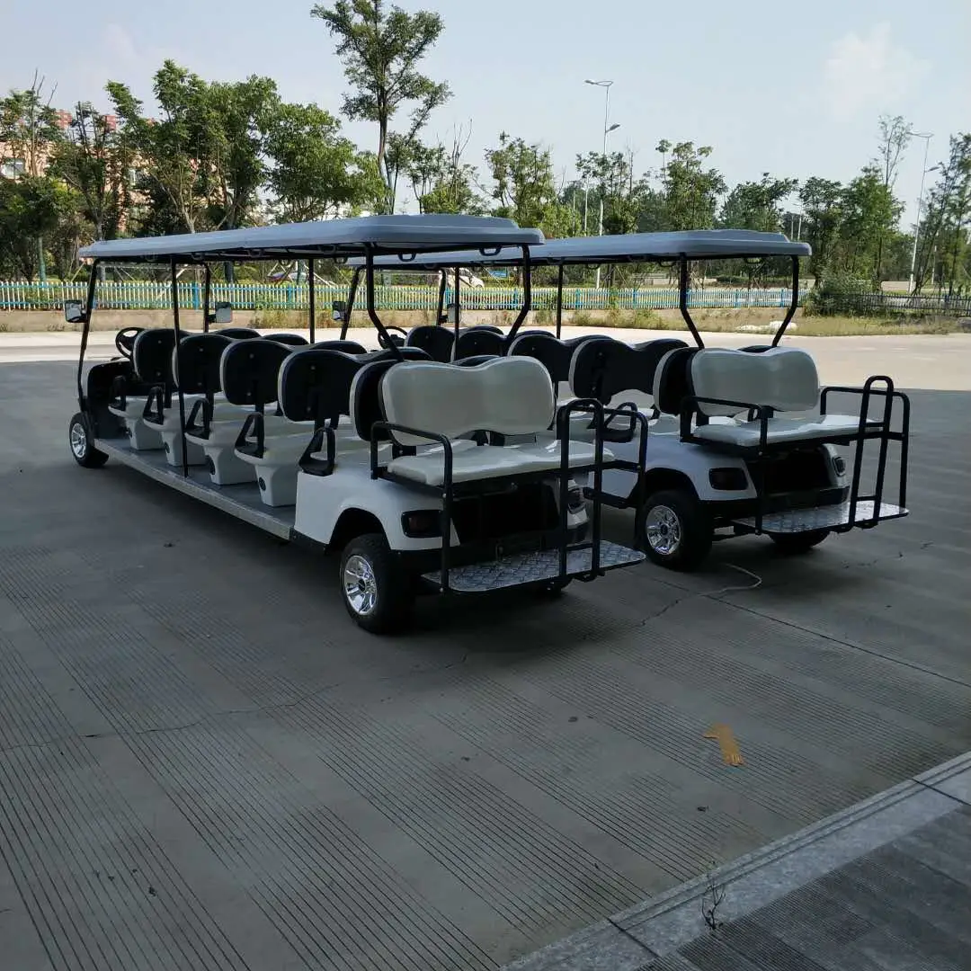 High Performance 12 Seater Golf Cart With Gas Or Electric Power - Buy ...