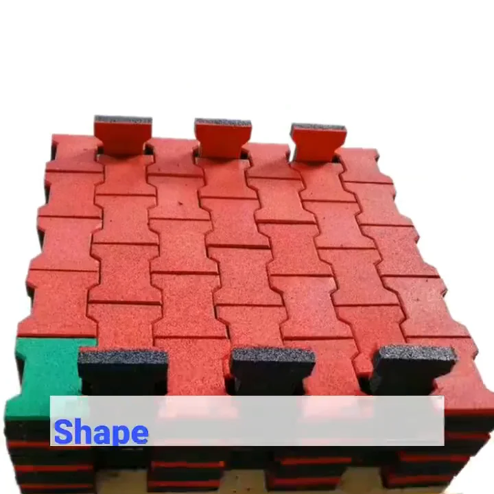 Interlocking Rubber Pavers Horse Stable Driveway Rubber Brick Rubber
