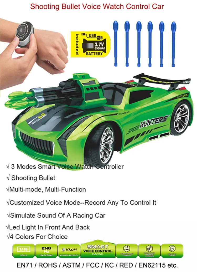 Bricstar Watch Voice Control Car Shooting Bullet China Remote Control Car Toys Soft Bullet Toy With Voice Recorded Function Buy Car Toys Remote Control Car Toys China Rc Car Product On Alibaba Com