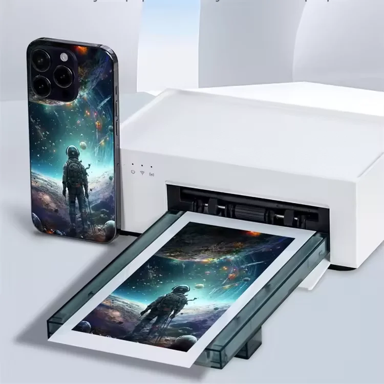 Side-by-side comparison of pre-cut screen protectors vs. on-demand cut film showing tighter edge fit