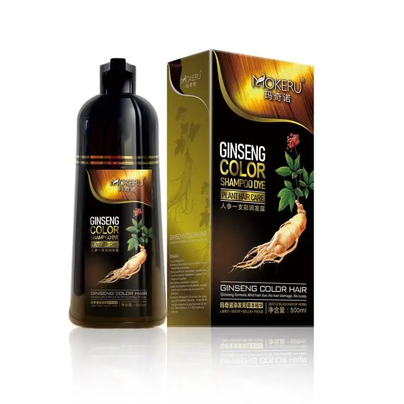 Краска с женьшенем. Джинсенг шампунь. Ginseng Five Pro шампунь.