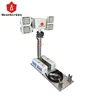flip Vehicle roof mounted Telescopic Light Tower Mast Pneumatic Telescopic Mast Light 1.8m height 4 led light night vision 500m