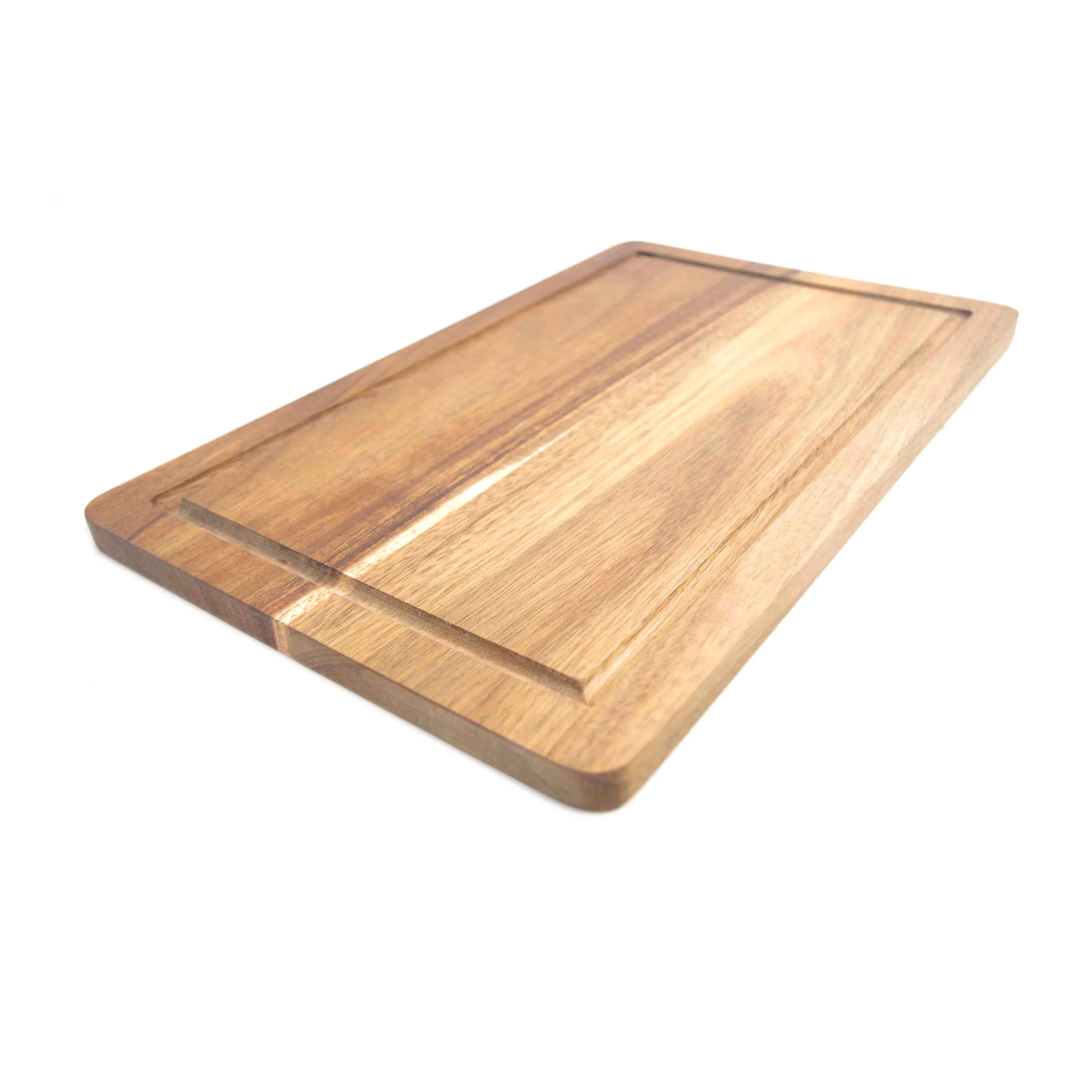 Acacia Wood Chopping Block Kitchen Cutting Board Square Luxurious