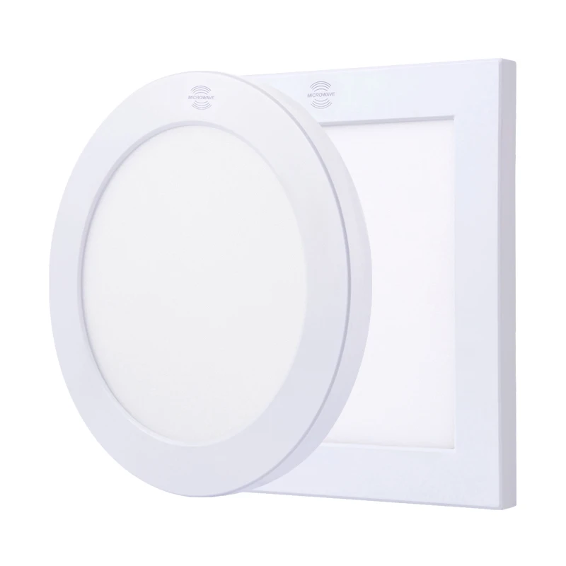 Round Square Recessed Surface Mounted Ceiling Ultra Slim Led Downlight led panel light square smart light panel